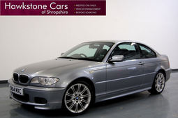 BMW 3-SERIES 330 Cd Sport 2dr 3.0 + FULL BLACK LEATHER + MEMORY + BLUETOOTH + FBMWSH + HARMAN/KARDON, Step Auto, Coupe, Diesel, 2004 54 Reg,