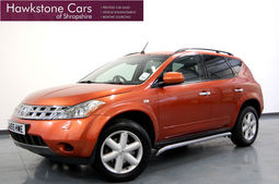 Nissan Murano 3.6 V6 5DR CVT + SAT NAV + REAR DVD + XENONS + RUNNING BOARDS, Automatic, Petrol, 2005 55 Reg,