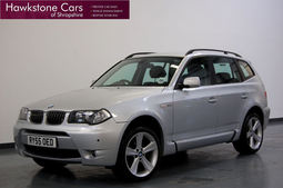 BMW X3 3.0d SPORT 5Dr + LEATHER + SENSORS, 6 Speed Manual, 4x4, Diesel, 2005 55 Reg,