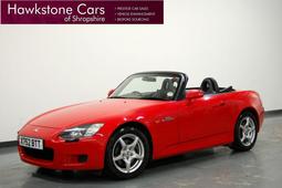 Honda S2000 2.0i VTEC [240] 2Dr [Alarm] + FSH + FULL BLACK LEATHER + XENONS, Manual, Convertible, Petrol, 2000 X Reg,