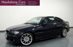 BMW 3 SERIES 320 CD SPORT 2DR + XENONS + BLUETOOTH, 2 Doors, Manual, Coupe, Diesel, 2005 55 Reg