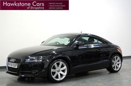 Audi TT 2.0T FSI + BLUETOOTH + FULL BLACK LEATHER + CRUISE CONTROL, Manual, Coupe, Petrol, 2008 58 Reg,