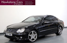 Mercedes-Benz CLK 320 CDi Sport 2Dr 3.0 + FULL TAN NAPPA LEATHER + CHERISHED EXAMPLE, Tip Auto, Coupe, Diesel, 2007 07 Reg,