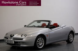 Alfa Romeo Spider 2.0 TS 16v 2dr + BEAUTIFUL EXAMPLE + LOW MILEAGE, Manual, Convertible, Petrol, 1999 V Reg,