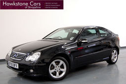 Mercedes-Benz C Class C160 SE  3dr 1.8 + 6 SPEED MANUAL + FSH, Coupe, Petrol, 2005 05 Reg,