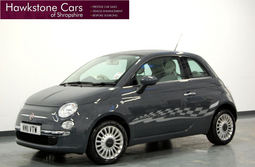 Fiat 500 1.2 Lounge 3Dr [Start Stop] + FIAT WARRANTY, Manual, Hatchback, Petrol, 2011 11 Reg,